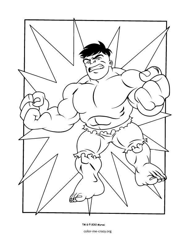 Coloring page: Marvel Super Heroes (Superheroes) #79623 - Free Printable Coloring Pages