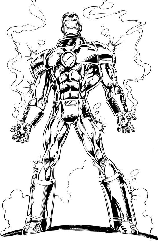 Coloring page: Marvel Super Heroes (Superheroes) #79632 - Free Printable Coloring Pages