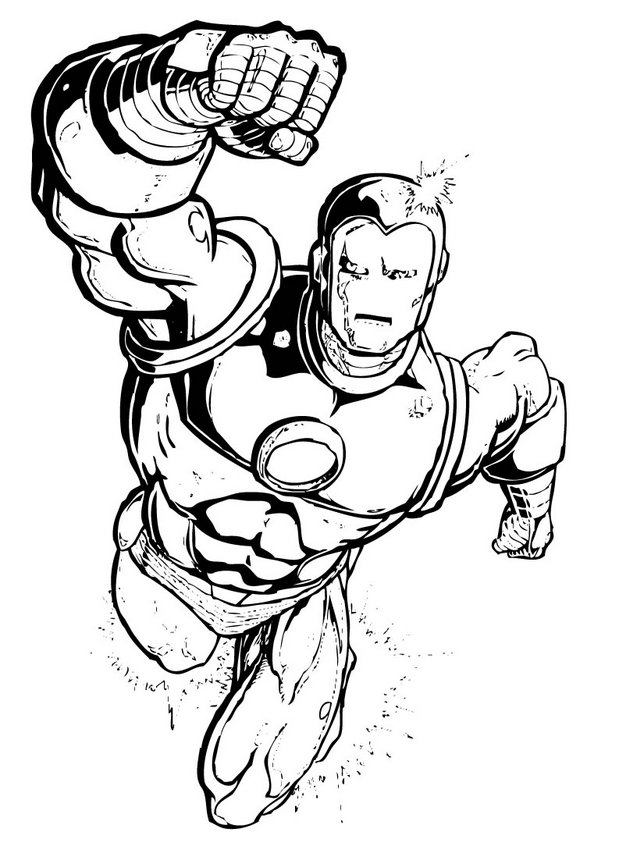 Coloring page: Marvel Super Heroes (Superheroes) #79677 - Free Printable Coloring Pages