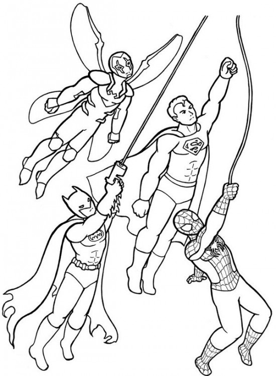 Coloring page: Marvel Super Heroes (Superheroes) #79697 - Free Printable Coloring Pages