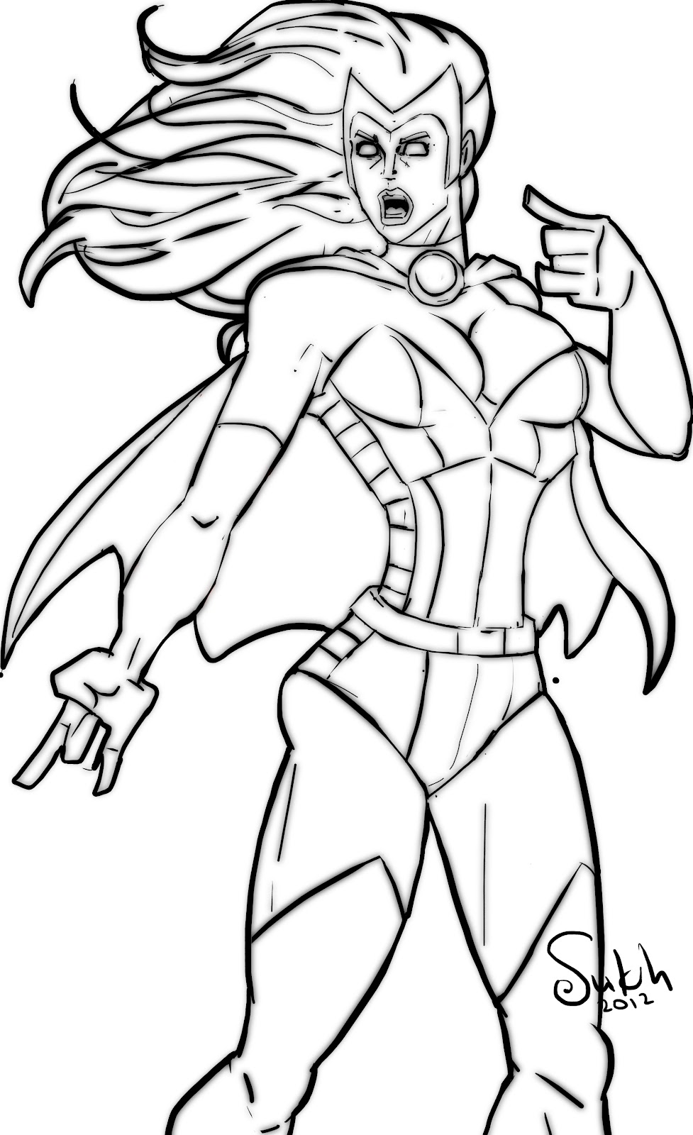 Coloring page: Marvel Super Heroes (Superheroes) #79738 - Free Printable Coloring Pages