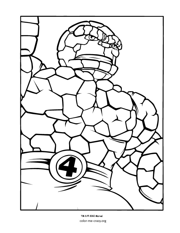 Coloring page: Marvel Super Heroes (Superheroes) #79782 - Free Printable Coloring Pages