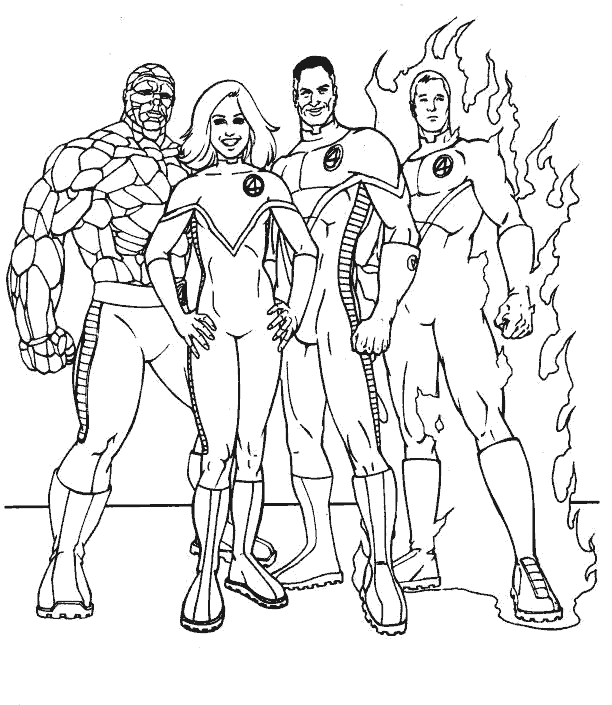 Coloring page: Marvel Super Heroes (Superheroes) #79787 - Free Printable Coloring Pages