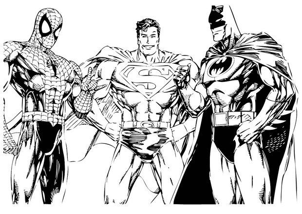 Coloring page: Marvel Super Heroes (Superheroes) #79790 - Free Printable Coloring Pages
