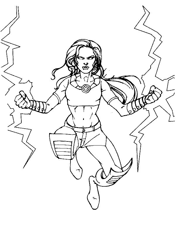 Coloring page: Marvel Super Heroes (Superheroes) #79805 - Free Printable Coloring Pages
