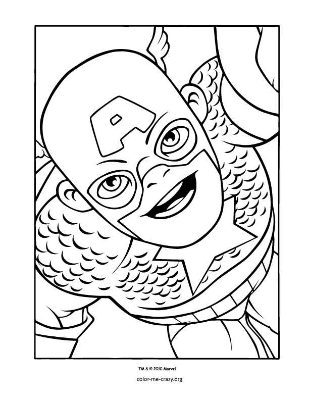 Coloring page: Marvel Super Heroes (Superheroes) #79813 - Free Printable Coloring Pages