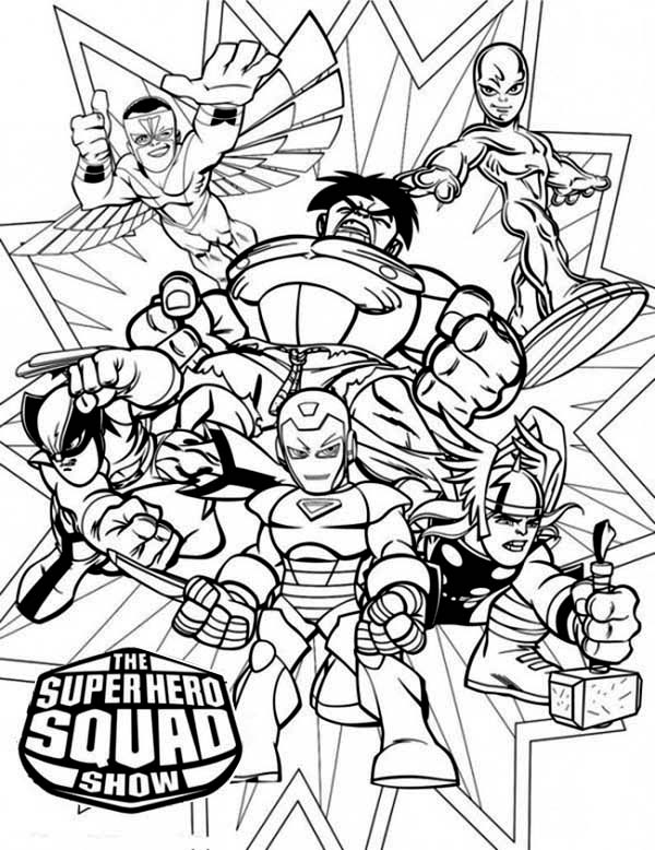 Coloring page: Marvel Super Heroes (Superheroes) #79864 - Free Printable Coloring Pages