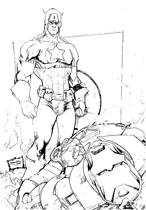Coloring page: Marvel Super Heroes (Superheroes) #79865 - Free Printable Coloring Pages
