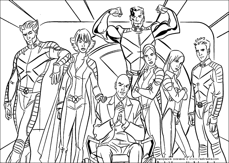 Coloring page: Marvel Super Heroes (Superheroes) #79890 - Free Printable Coloring Pages