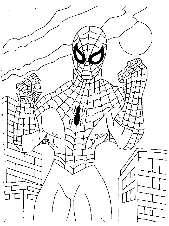 Coloring page: Marvel Super Heroes (Superheroes) #79930 - Free Printable Coloring Pages