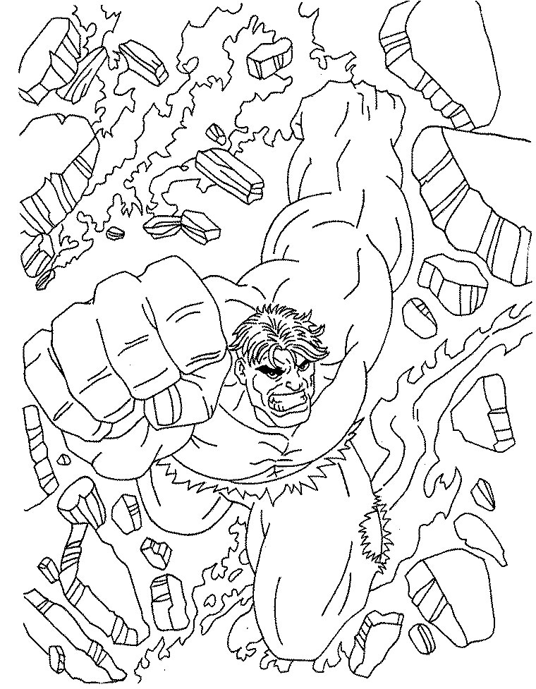 Coloring page: Marvel Super Heroes (Superheroes) #79988 - Free Printable Coloring Pages