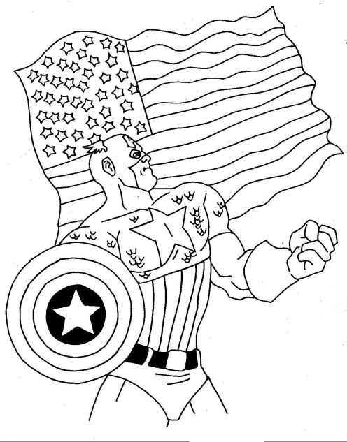 Coloring page: Marvel Super Heroes (Superheroes) #79992 - Free Printable Coloring Pages
