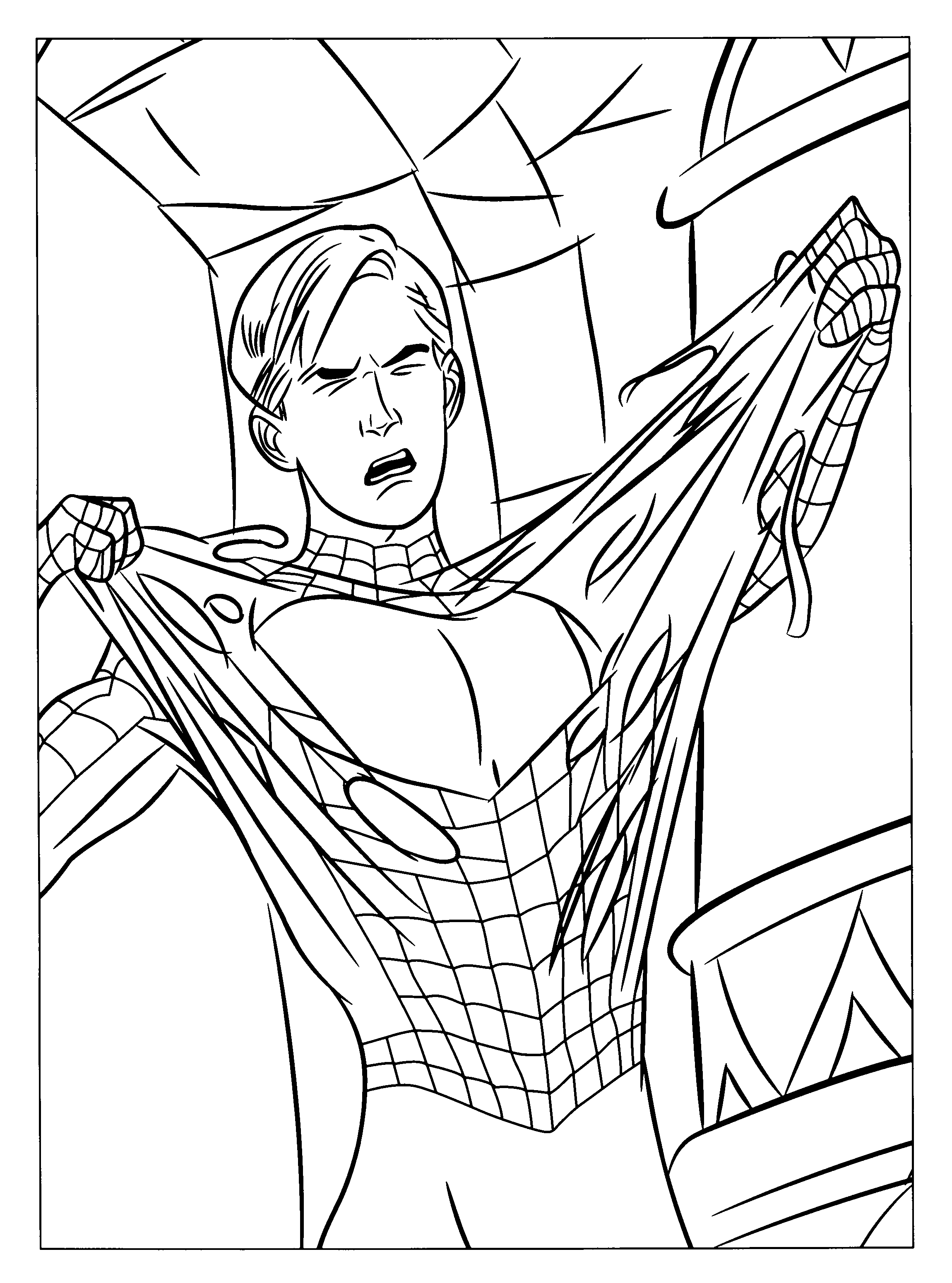 Coloring page: Marvel Super Heroes (Superheroes) #80013 - Free Printable Coloring Pages