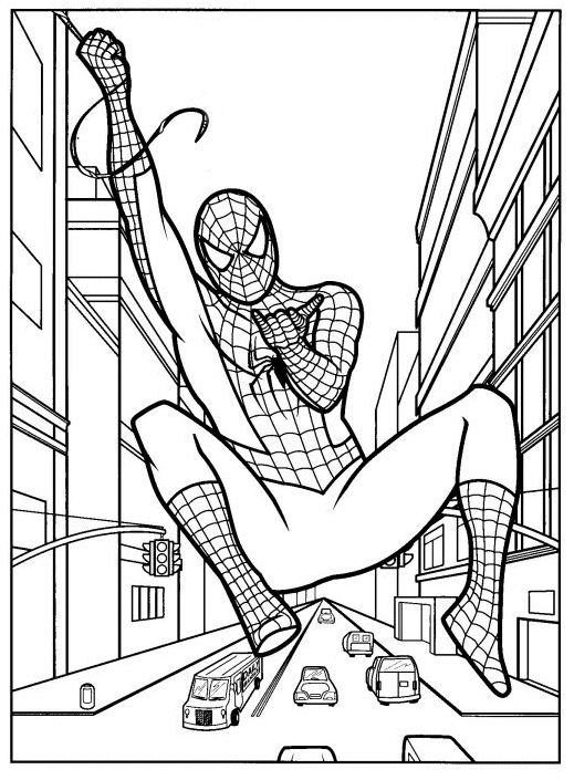 Coloring page: Marvel Super Heroes (Superheroes) #80019 - Free Printable Coloring Pages