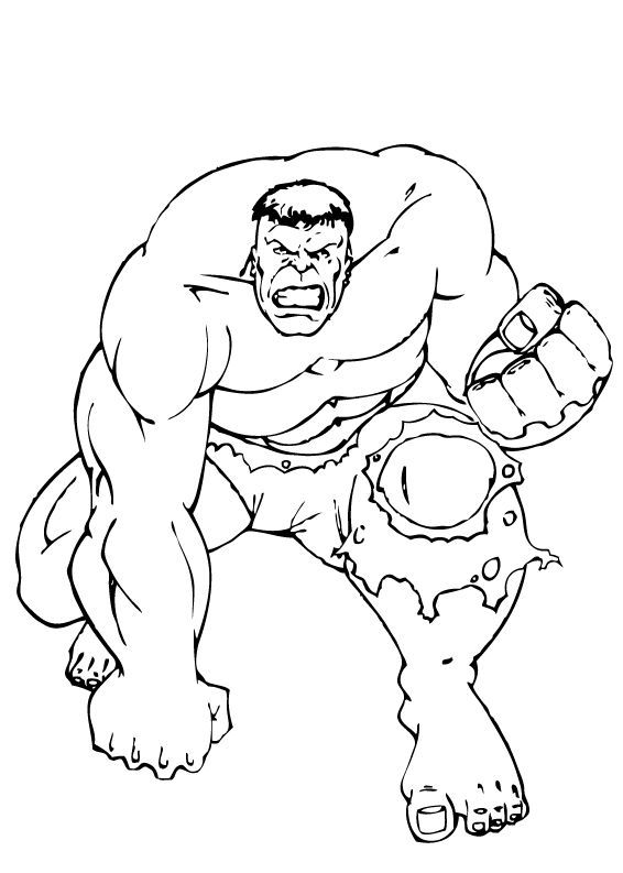 Coloring page: Marvel Super Heroes (Superheroes) #80032 - Free Printable Coloring Pages