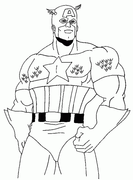 Coloring page: Marvel Super Heroes (Superheroes) #80077 - Free Printable Coloring Pages