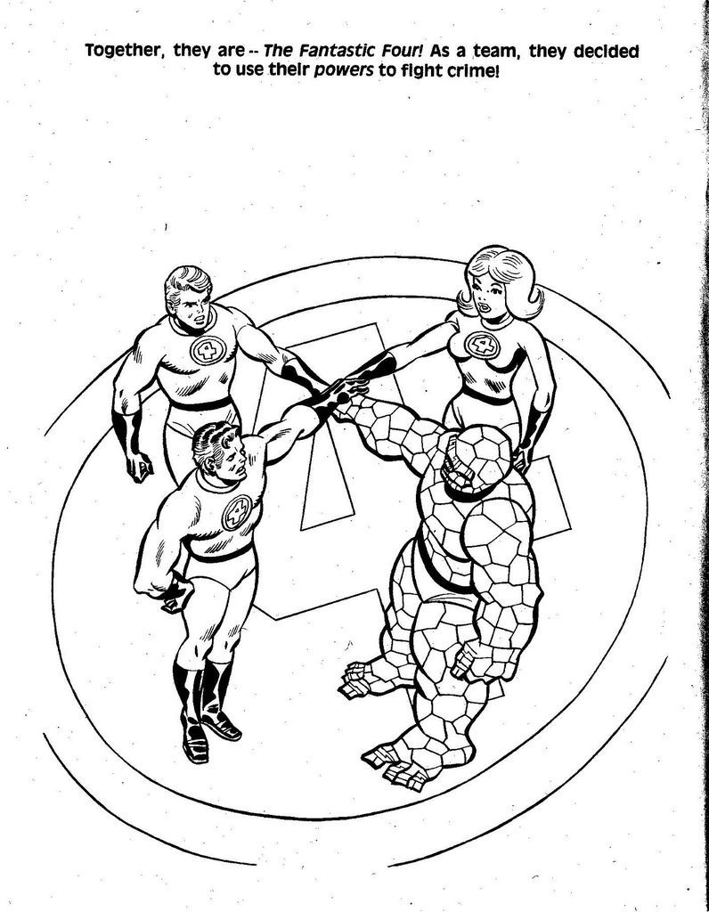 Coloring page: Mr. Fantastic (Superheroes) #84806 - Free Printable Coloring Pages