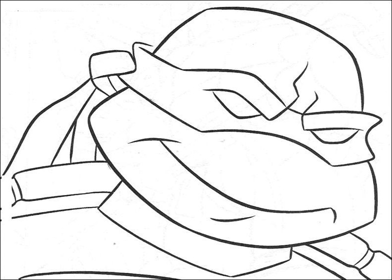 Coloring page: Ninja Turtles (Superheroes) #75357 - Free Printable Coloring Pages