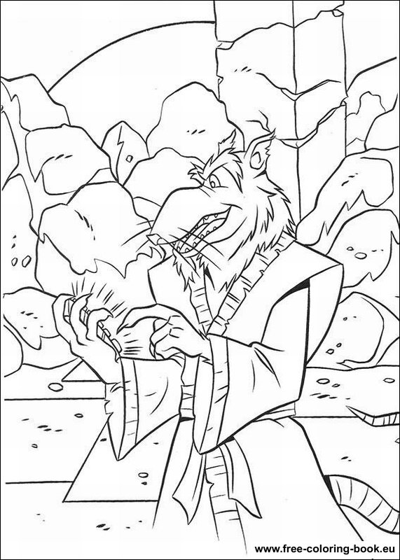 Coloring page: Ninja Turtles (Superheroes) #75402 - Free Printable Coloring Pages