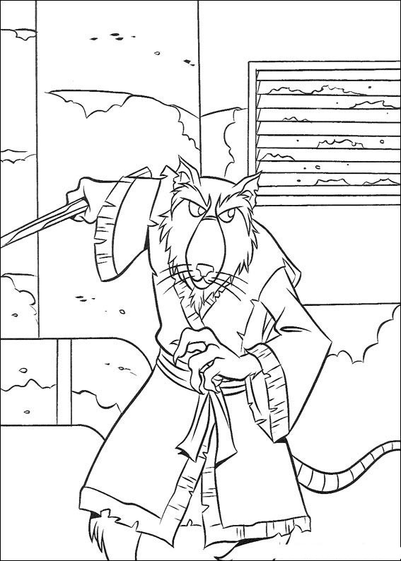 Coloring page: Ninja Turtles (Superheroes) #75409 - Free Printable Coloring Pages