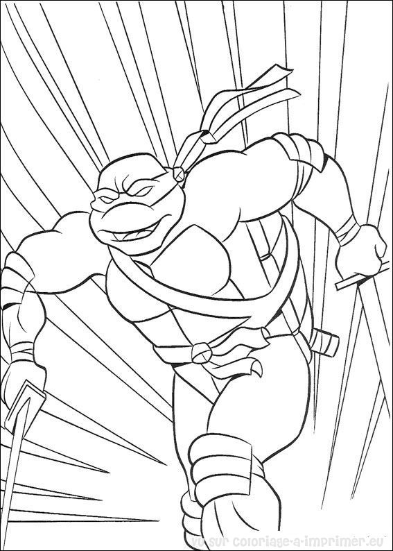 Coloring page: Ninja Turtles (Superheroes) #75518 - Free Printable Coloring Pages