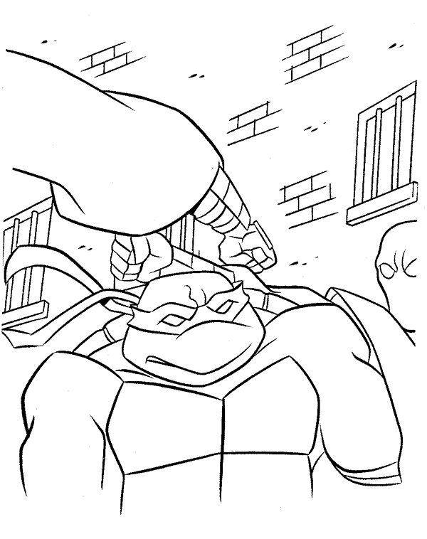 Coloring page: Ninja Turtles (Superheroes) #75602 - Free Printable Coloring Pages