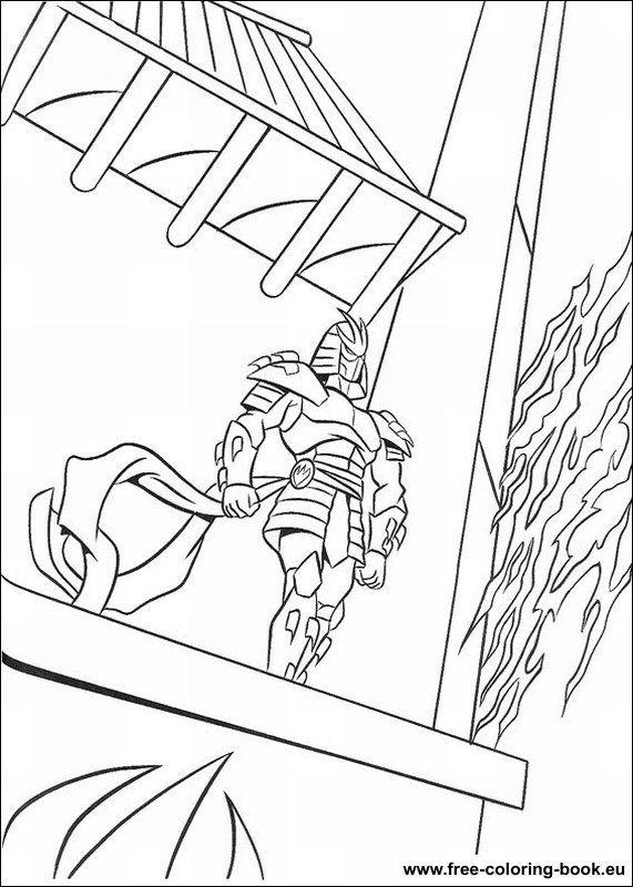 Coloring page: Ninja Turtles (Superheroes) #75671 - Free Printable Coloring Pages