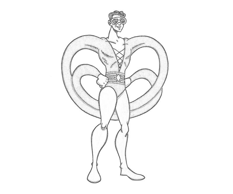 Coloring page: Plastic Man (Superheroes) #83421 - Free Printable Coloring Pages