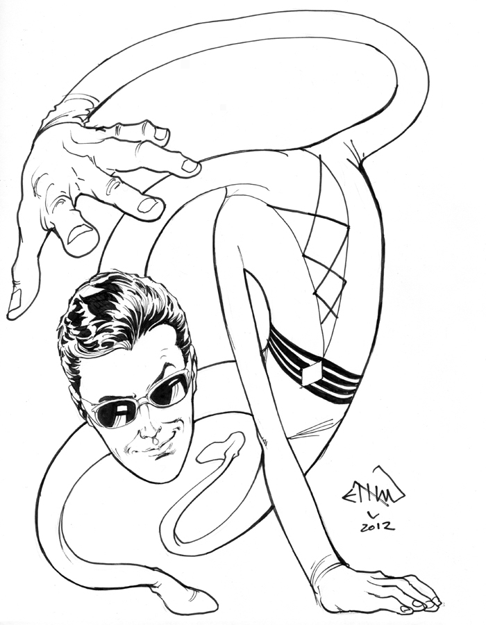 Coloring page: Plastic Man (Superheroes) #83434 - Free Printable Coloring Pages