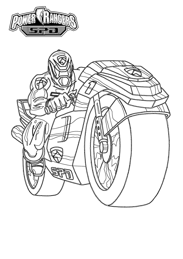 Coloring page: Power Rangers (Superheroes) #49952 - Free Printable Coloring Pages