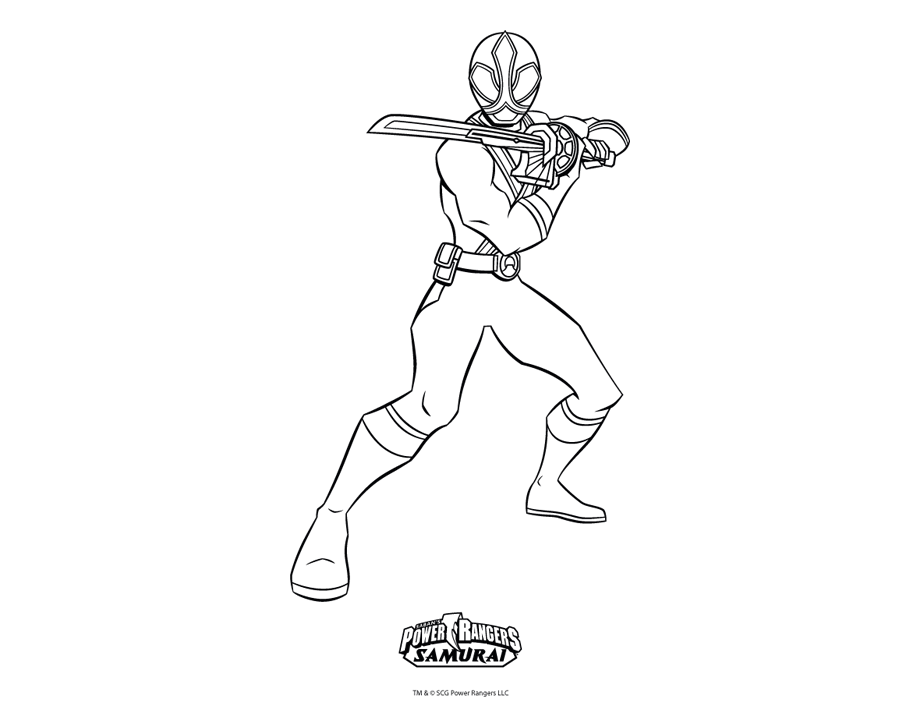 Coloring page: Power Rangers (Superheroes) #49955 - Free Printable Coloring Pages