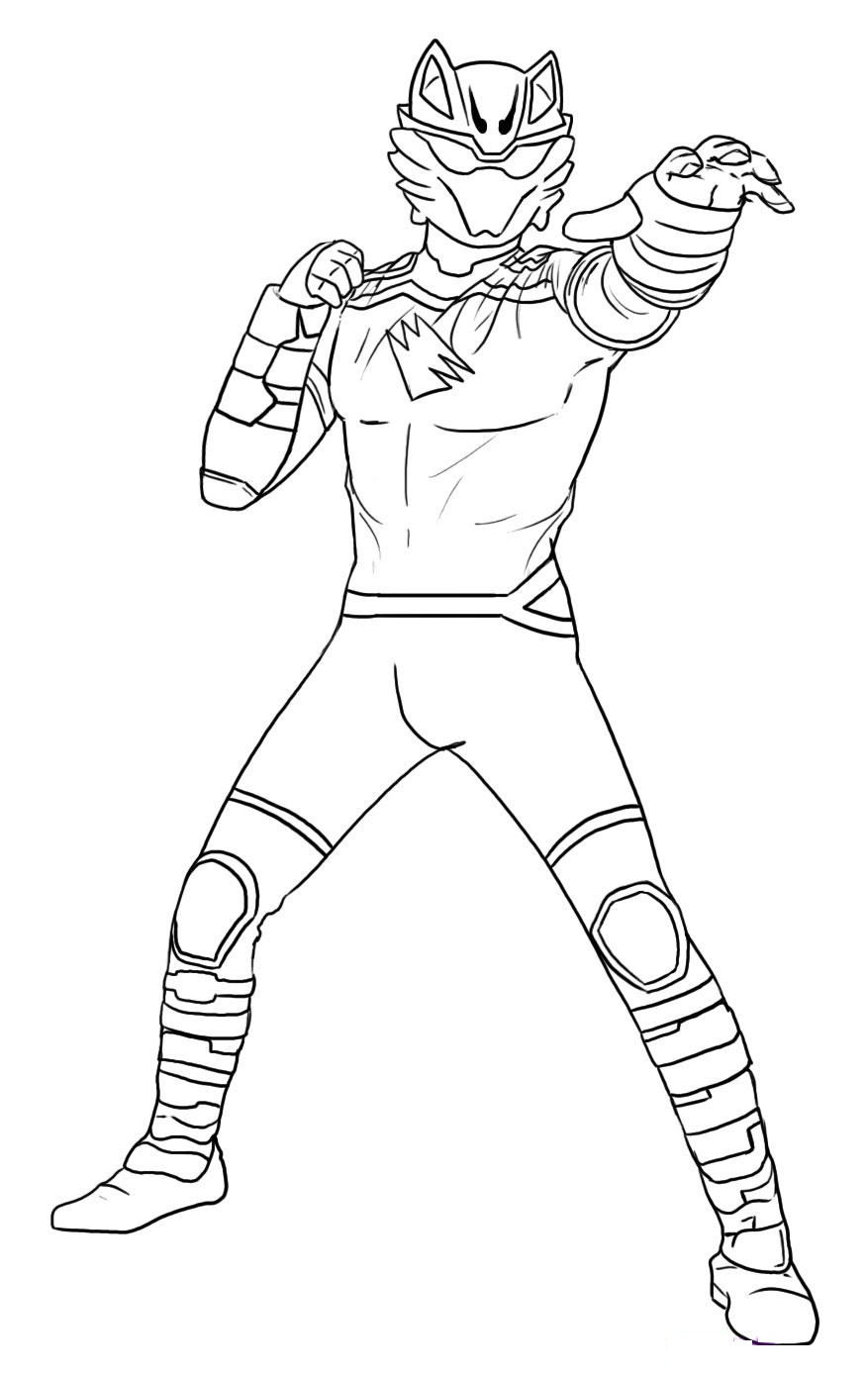 Coloring page: Power Rangers (Superheroes) #49958 - Free Printable Coloring Pages