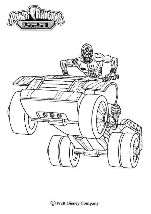 Coloring page: Power Rangers (Superheroes) #49964 - Free Printable Coloring Pages