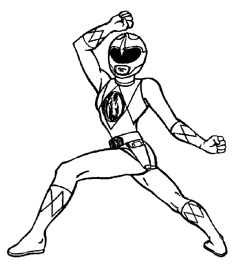 Coloring page: Power Rangers (Superheroes) #49976 - Free Printable Coloring Pages