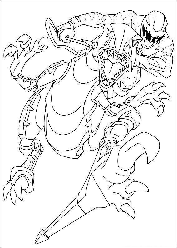 Coloring page: Power Rangers (Superheroes) #49988 - Free Printable Coloring Pages