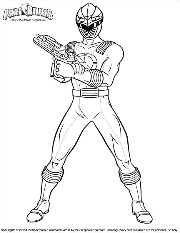 Coloring page: Power Rangers (Superheroes) #49997 - Free Printable Coloring Pages