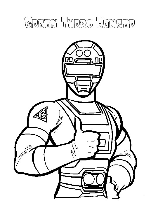 Coloring page: Power Rangers (Superheroes) #50003 - Free Printable Coloring Pages
