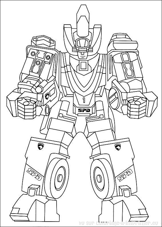Drawing Power Rangers #50004 (Superheroes) – Printable coloring pages
