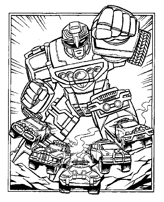 Coloring page: Power Rangers (Superheroes) #50009 - Free Printable Coloring Pages