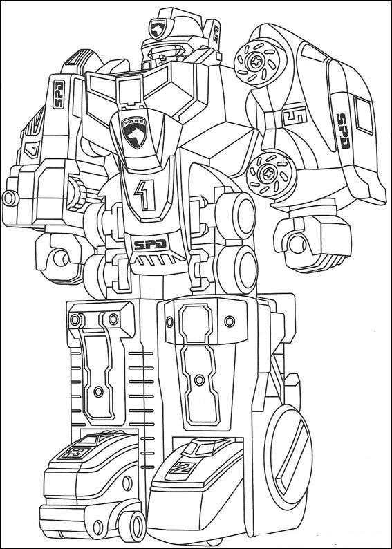 Coloring page: Power Rangers (Superheroes) #50020 - Free Printable Coloring Pages