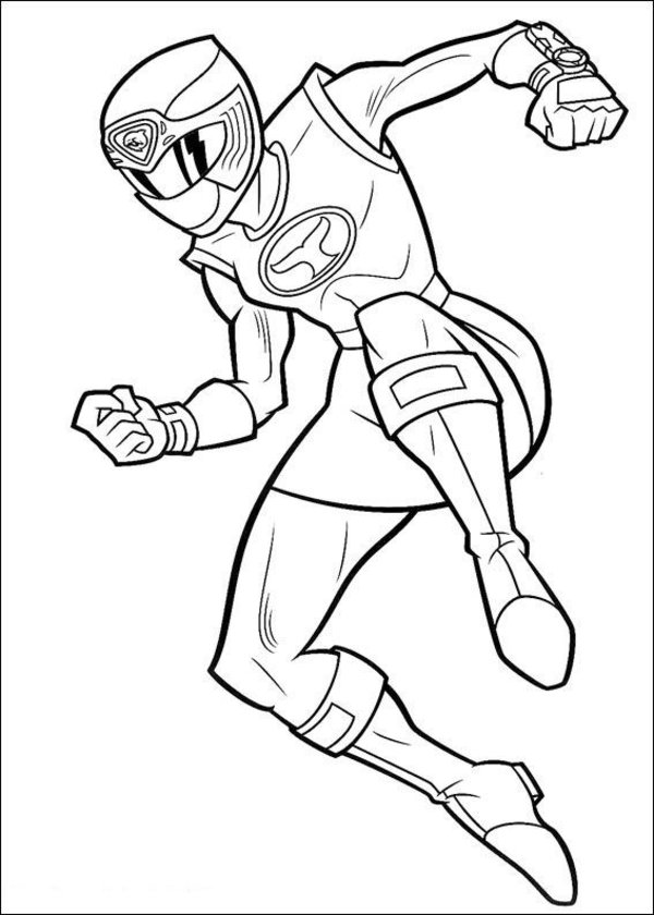 Drawing Power Rangers #50042 (Superheroes) – Printable coloring pages