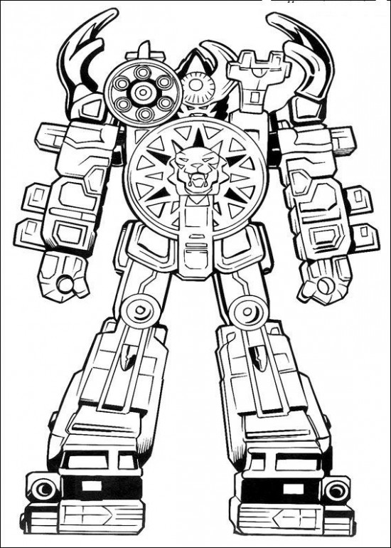 Coloring page: Power Rangers (Superheroes) #50044 - Free Printable Coloring Pages
