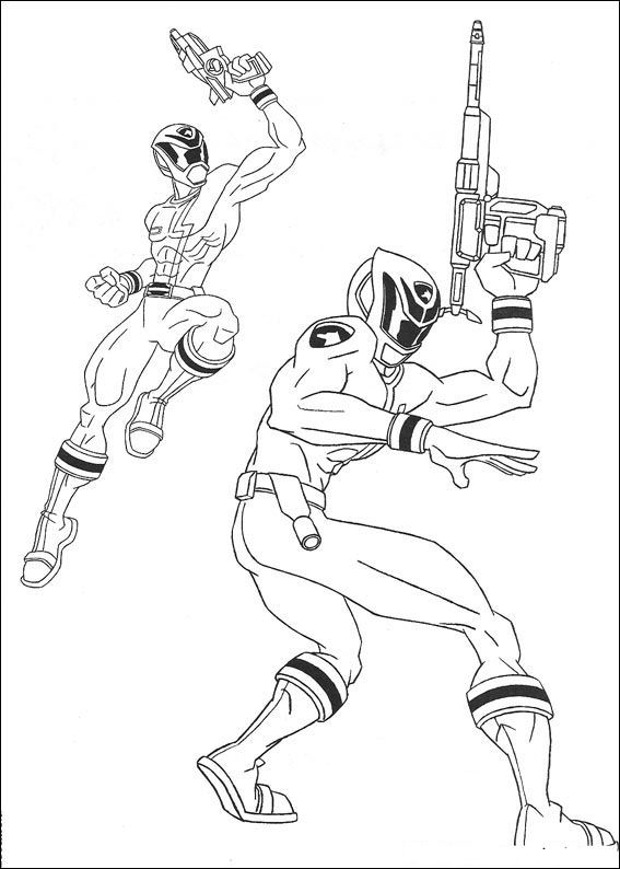 Coloring page: Power Rangers (Superheroes) #50066 - Free Printable Coloring Pages