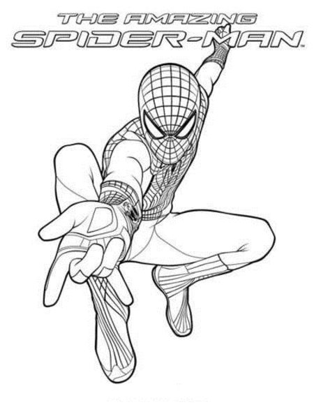 Coloring page: Spiderman (Superheroes) #78659 - Free Printable Coloring Pages