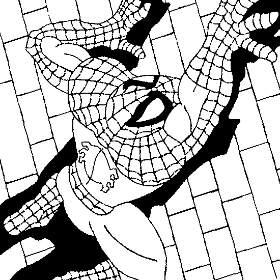 Coloring page: Spiderman (Superheroes) #78751 - Free Printable Coloring Pages