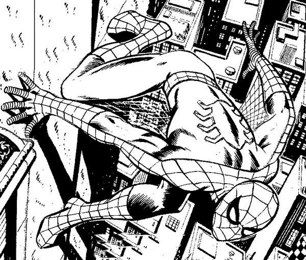 Coloring page: Spiderman (Superheroes) #78780 - Free Printable Coloring Pages