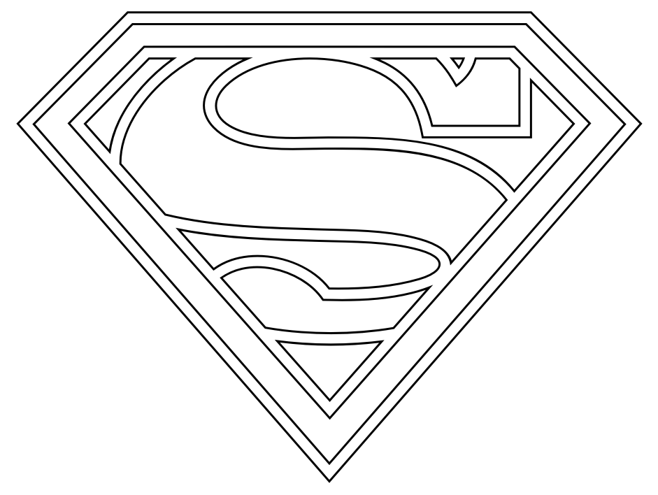 Coloring page: Superman (Superheroes) #83651 - Free Printable Coloring Pages