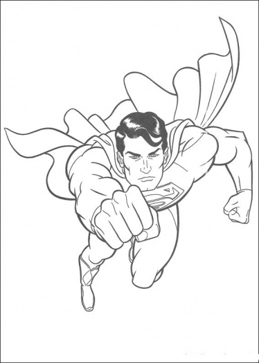 Drawing Superman #83661 (Superheroes) – Printable coloring pages