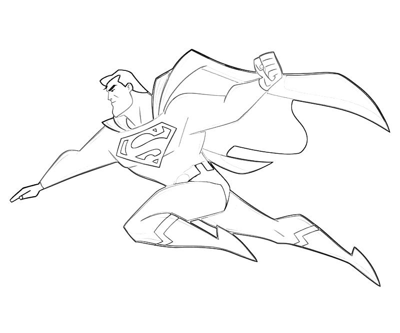 Coloring page: Superman (Superheroes) #83780 - Free Printable Coloring Pages
