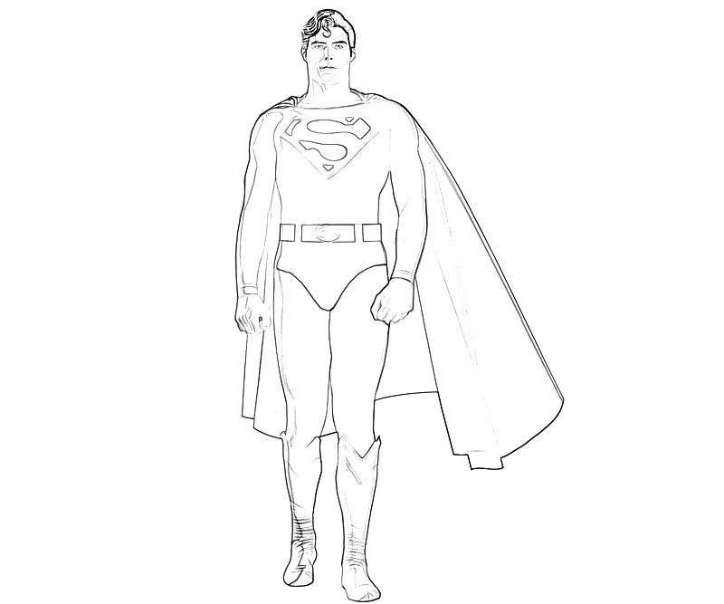 Coloring page: Superman (Superheroes) #83837 - Free Printable Coloring Pages